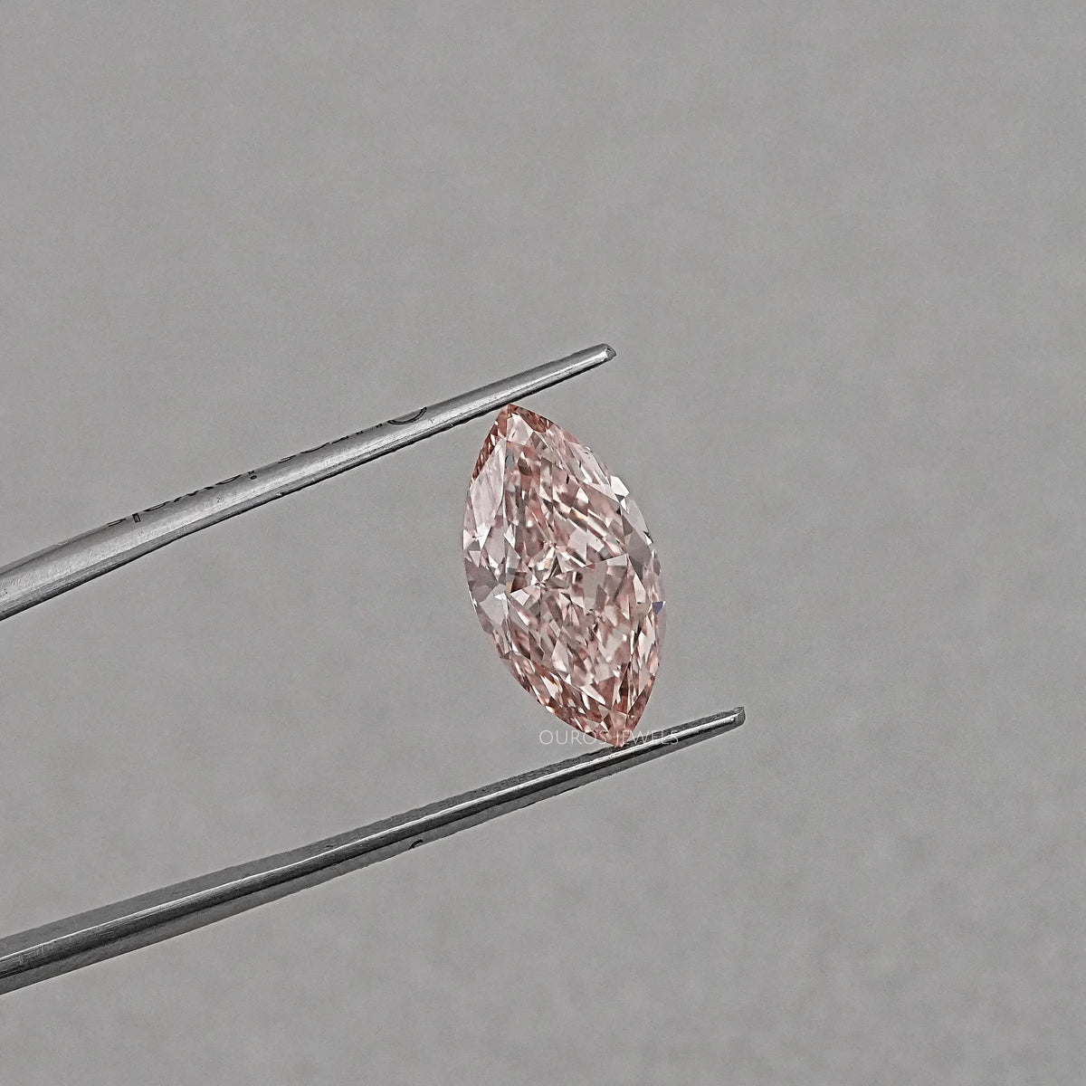 4.00 CT Fancy Pink Marquise Cut Lab Diamond