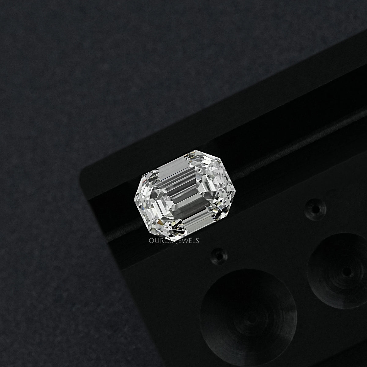 Antique Old Mine Emerald Cut Loose Lab Diamond Loose