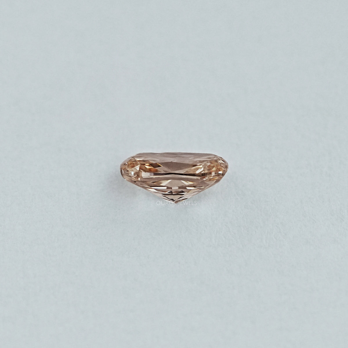 Elongated Cushion Cut Champagne Diamond Loose