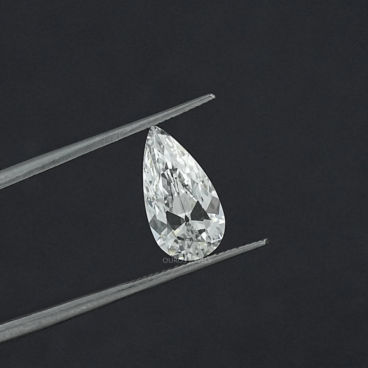 2.10 CT Old Mine Pear Cut Lab Grown Loose Diamond Loose