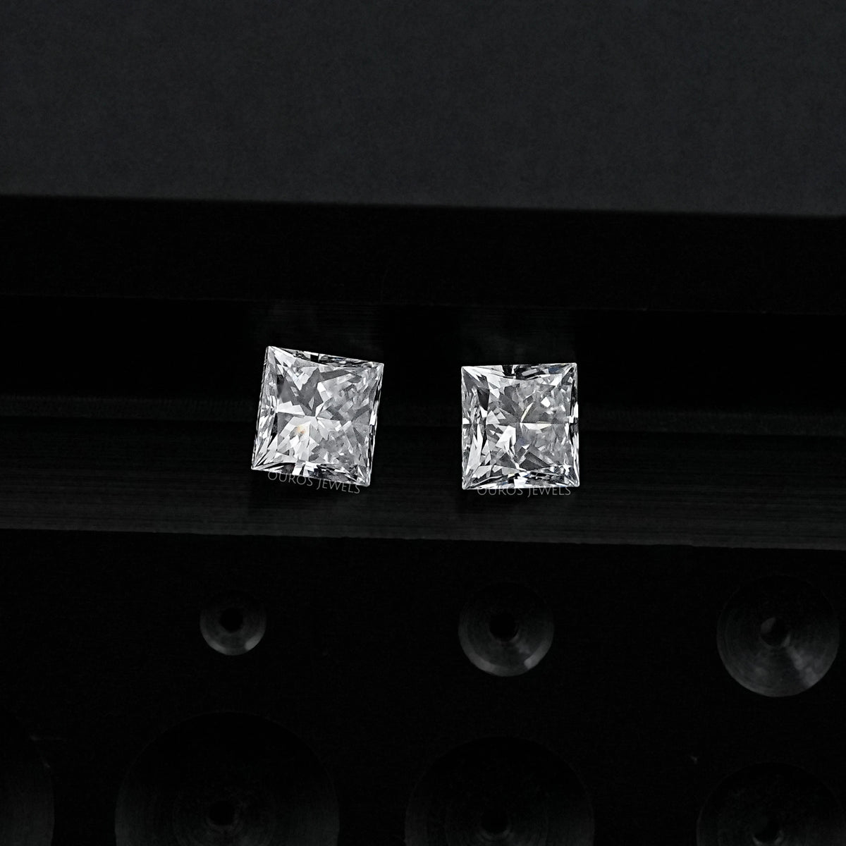 Princess Cut Lab Grown Diamond Pair Loose