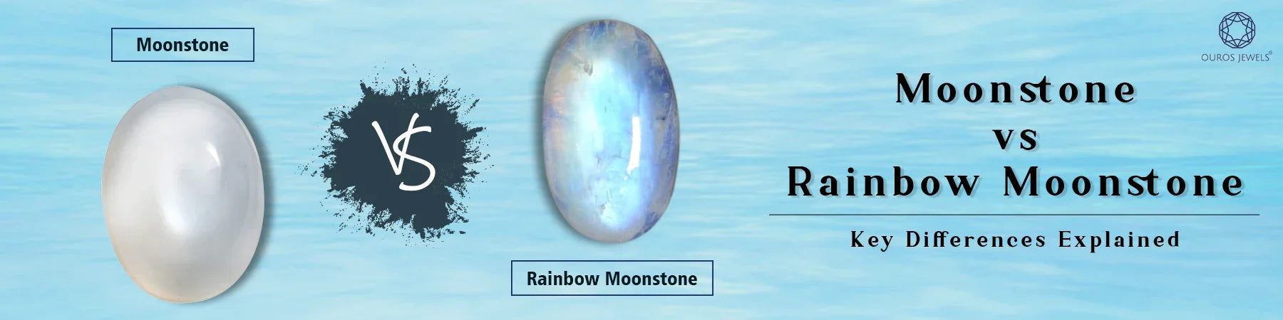 Moonstone vs Rainbow Moonstone Differences Explained