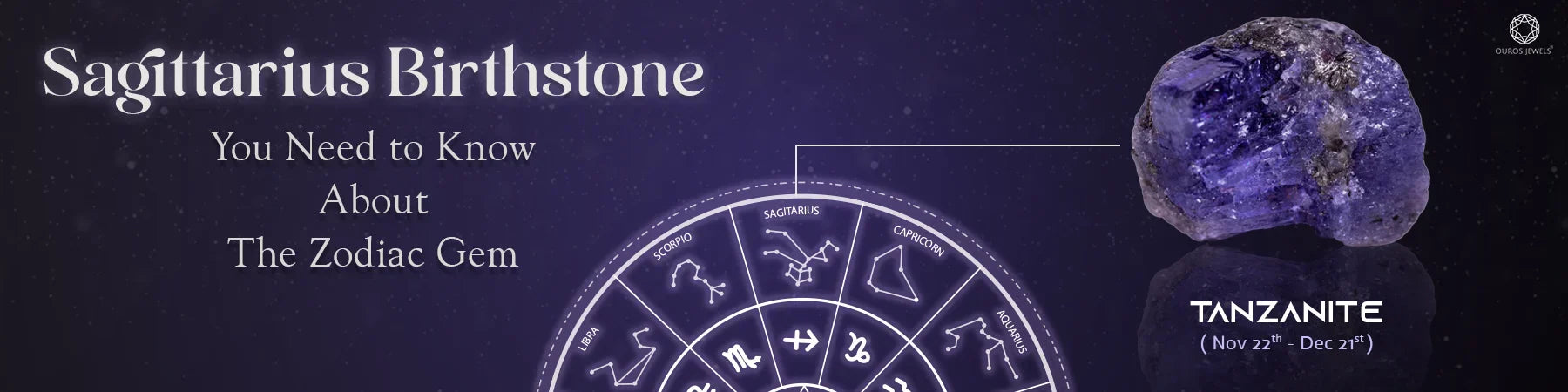 Image Showing Everything You Need to Know about Sagittarius Birthstone