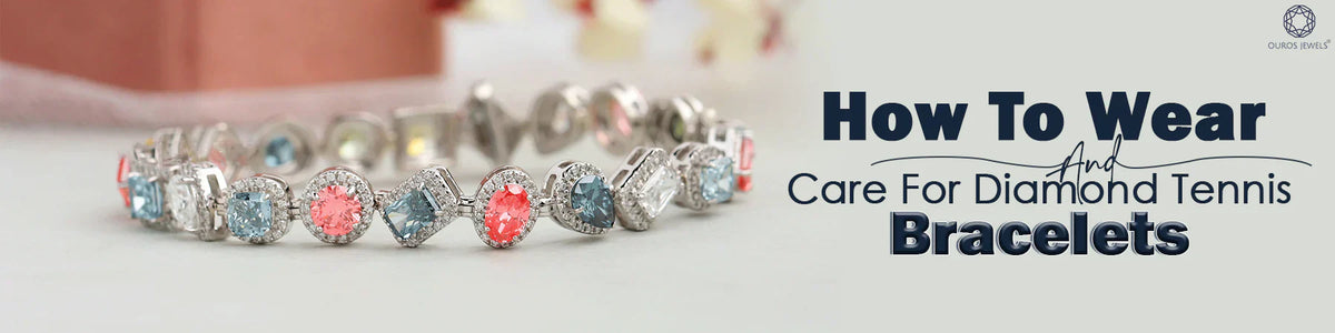 Bracelet Tennis Or Blanc 18 Carats - Rubis Et Diamants Naturels - Longueur 18.5 Cm