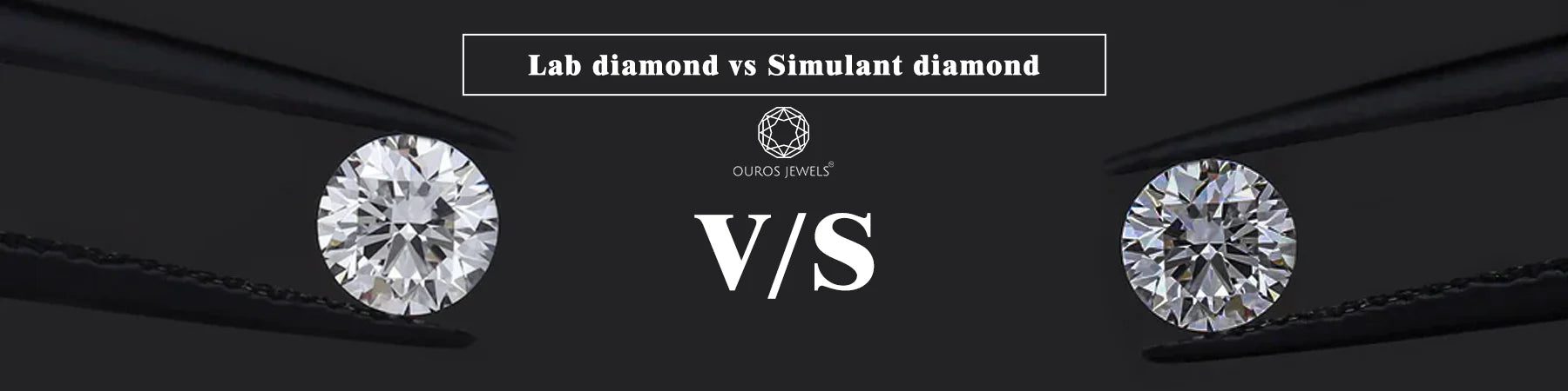 Lab grown diamond vs simulant diamond