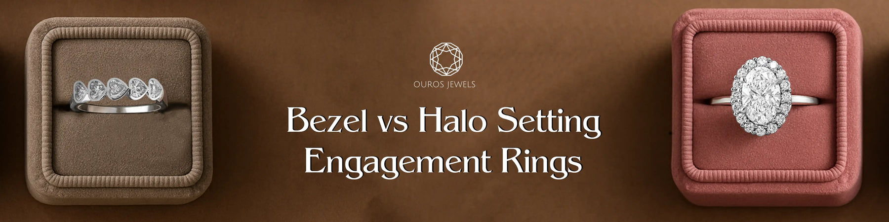Choosing Between Bezel and Halo Engagement Rings