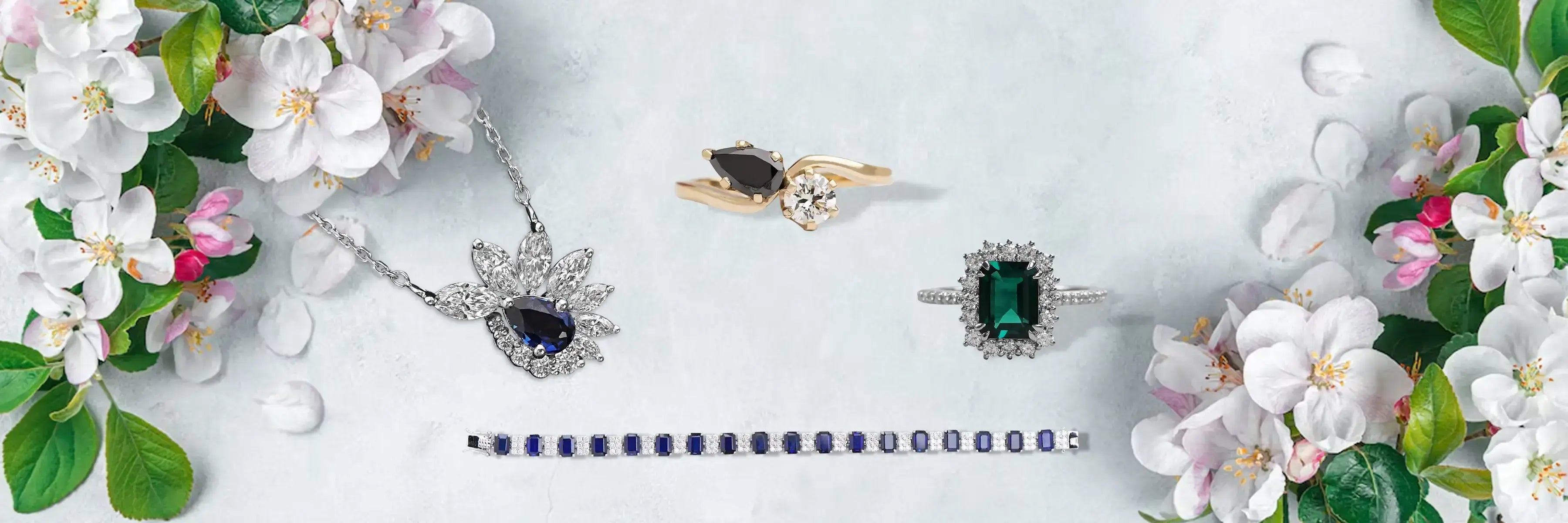 bijoux en pierres précieuses