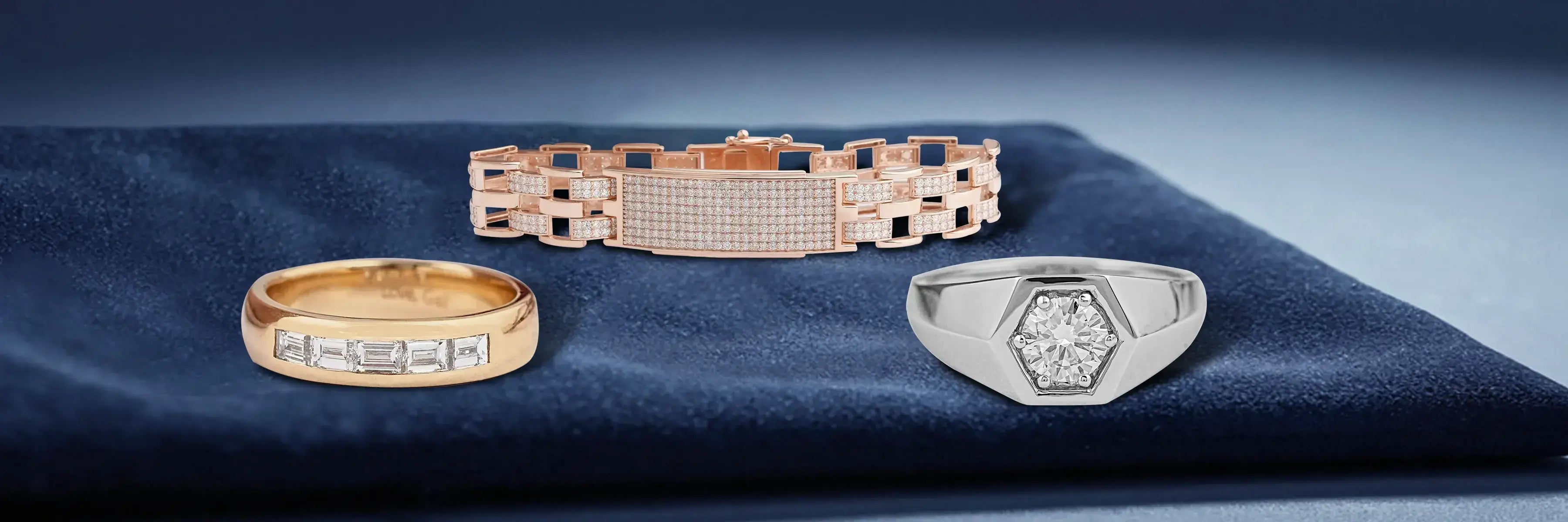 Bagues en diamant pour hommes