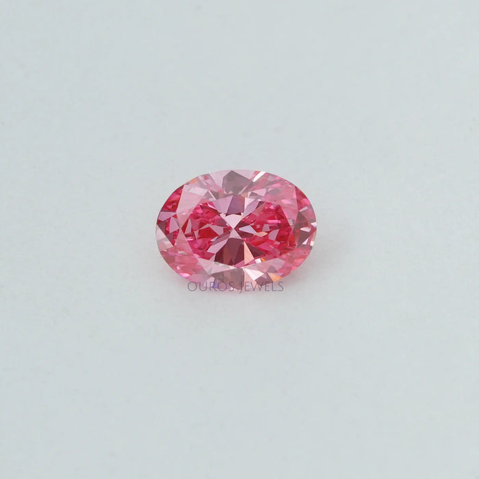 0.30 Carat Each Pink Oval Loose Diamond Ouros Jewels