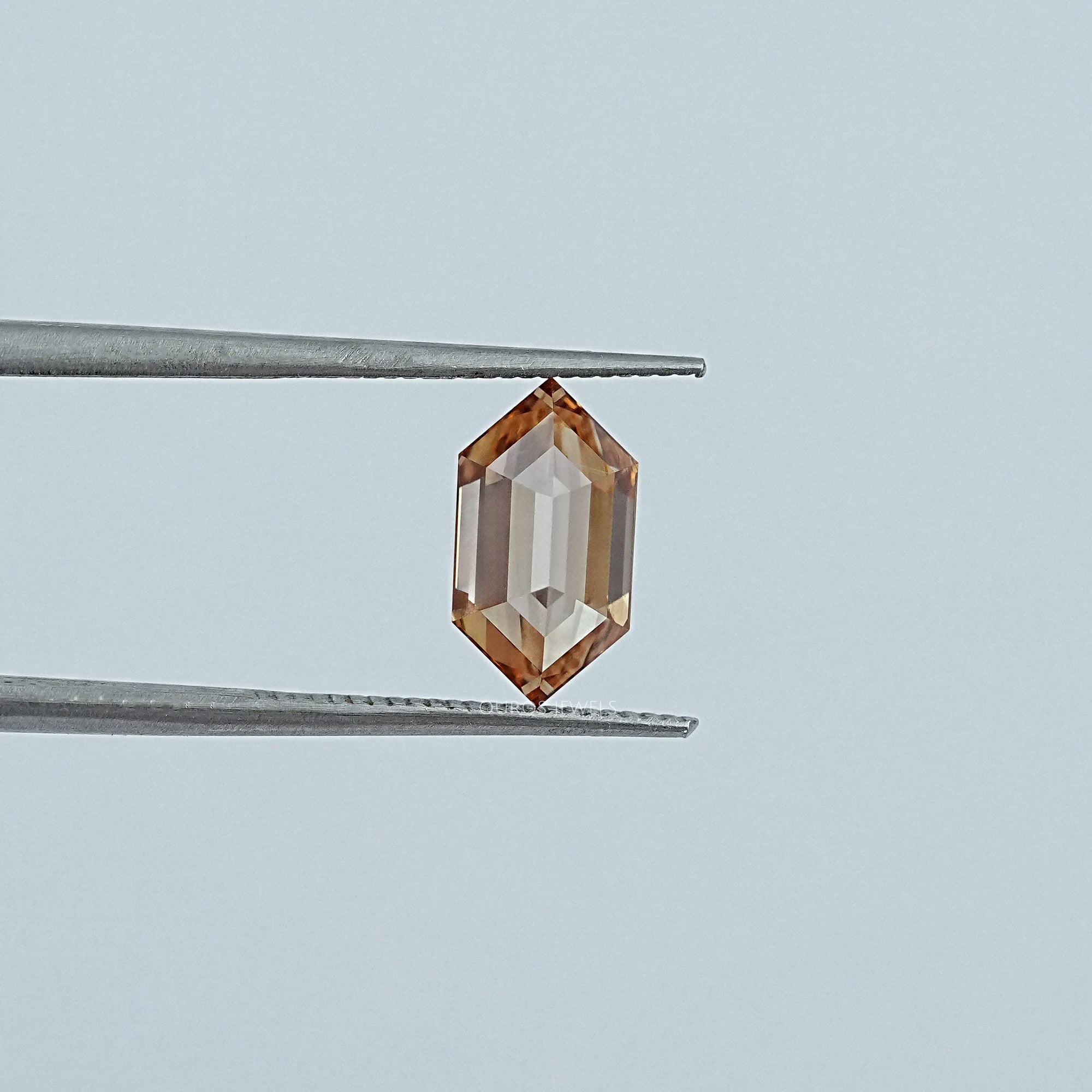 1.56 CT Champagne Step Cut Dutch Marquise Diamond Loose