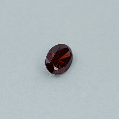 1.76 CT Oval Cut Lab Grown Dark Brown Diamond Loose