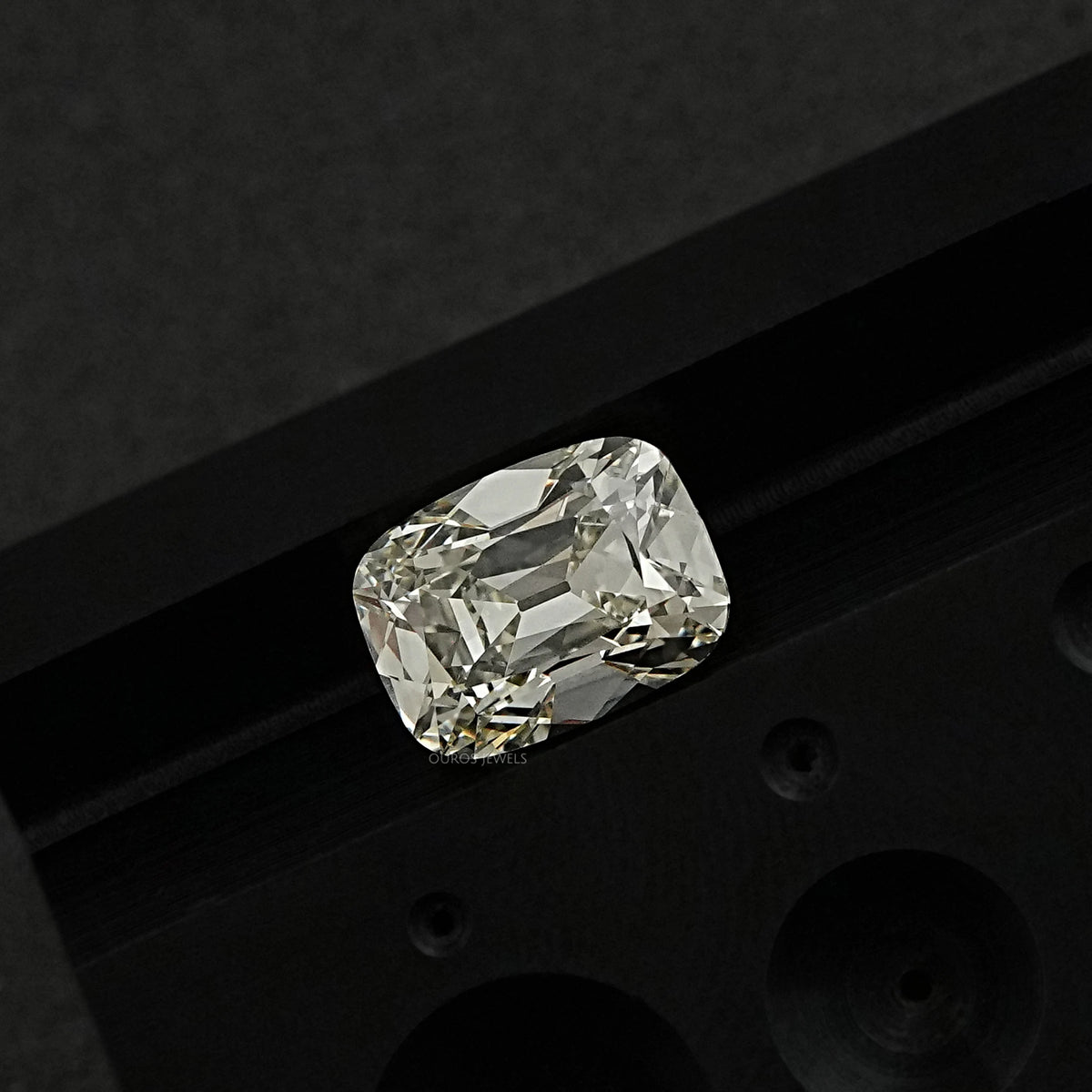 Old Mine Cushion Cut Lab Grown Diamond Loose