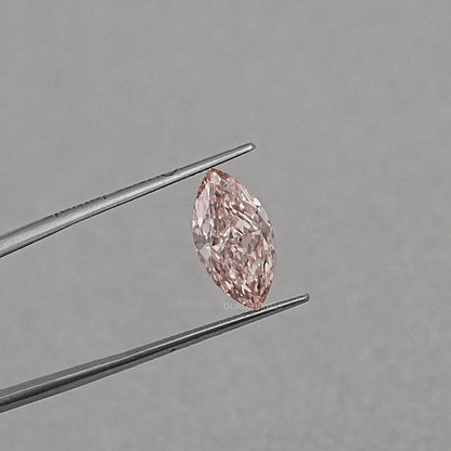 4.00 CT Fancy Pink Marquise Cut Lab Diamond