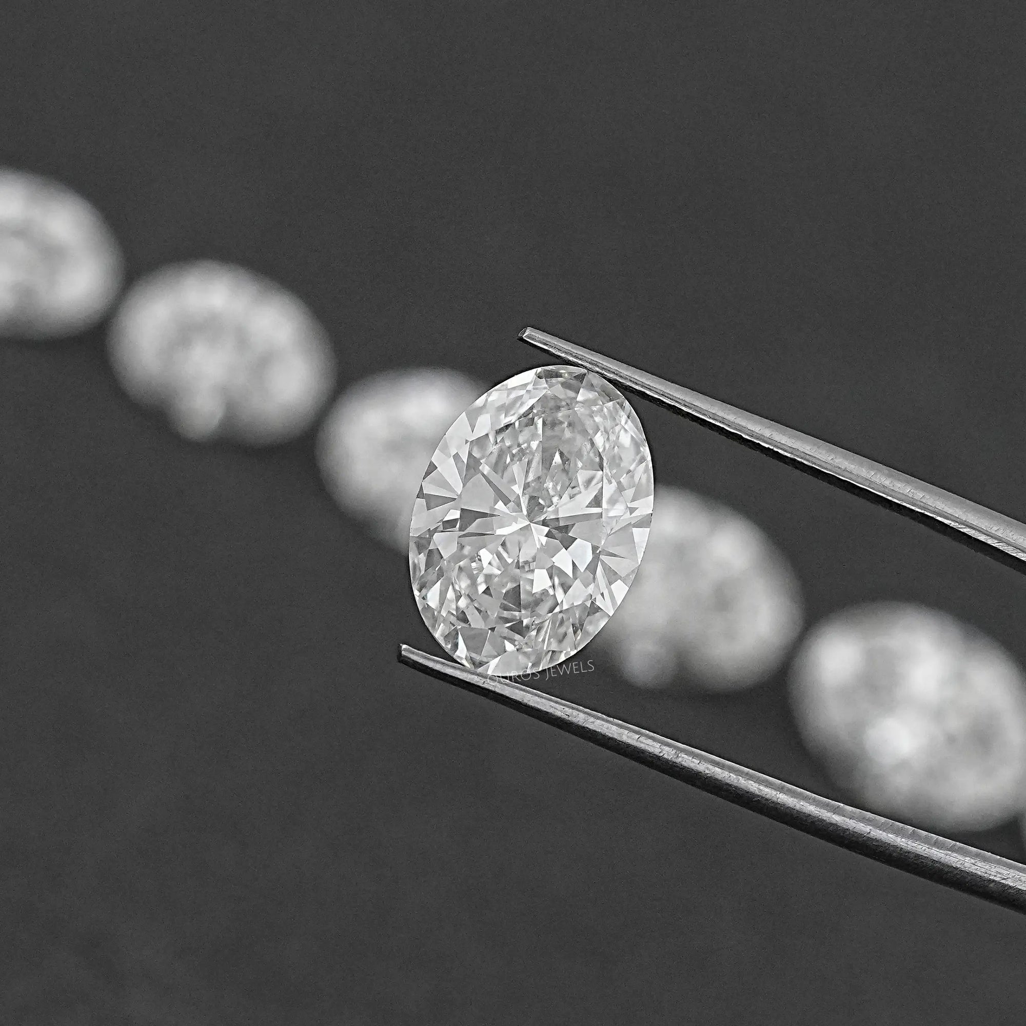 Oval Cut Lab Grown Certified Diamond Loose