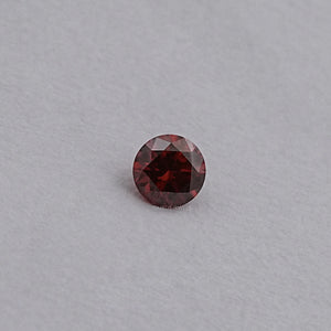 Red Round Lab Grown  Diamond Loose