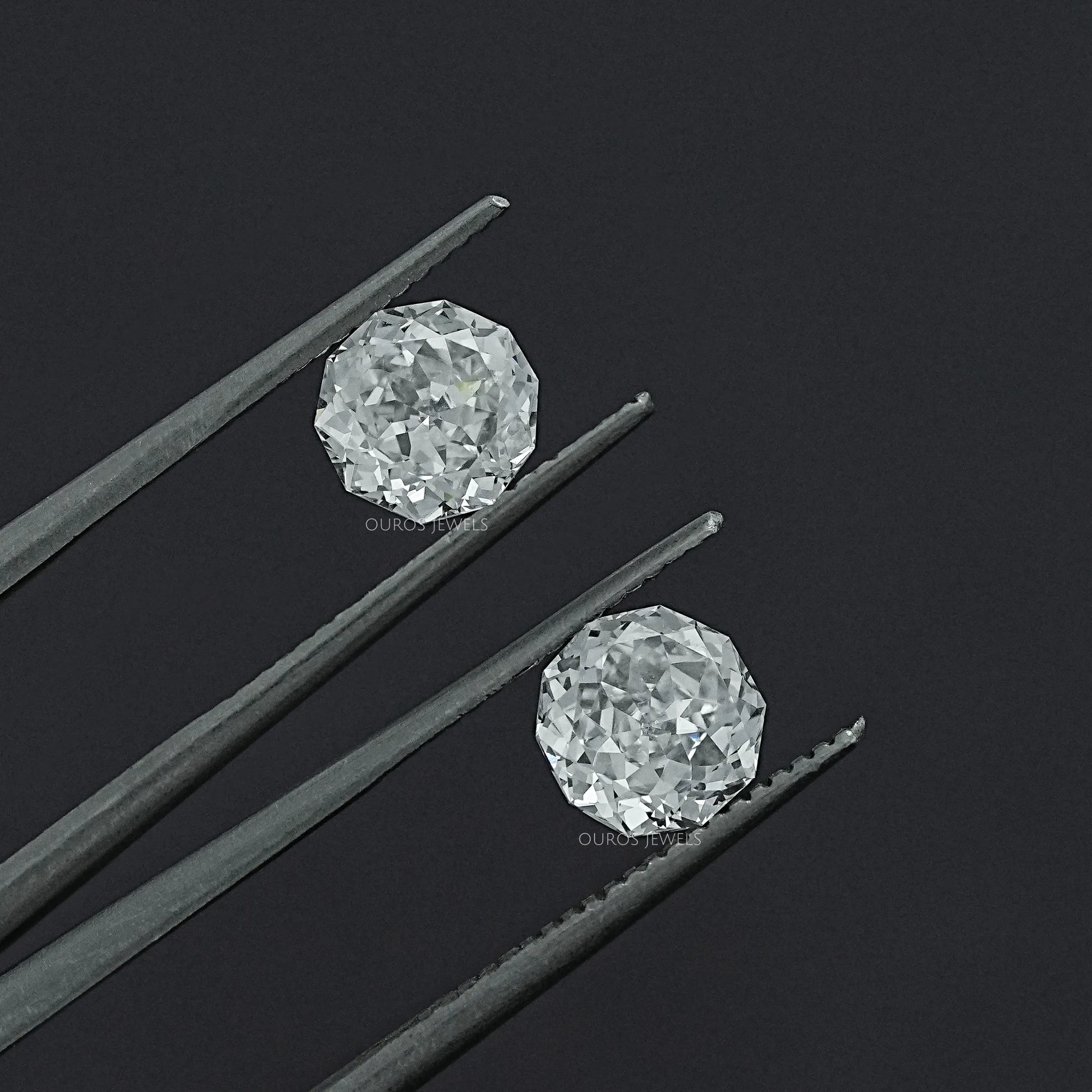 Meteor Cut Lab Diamond Matching Pair Loose