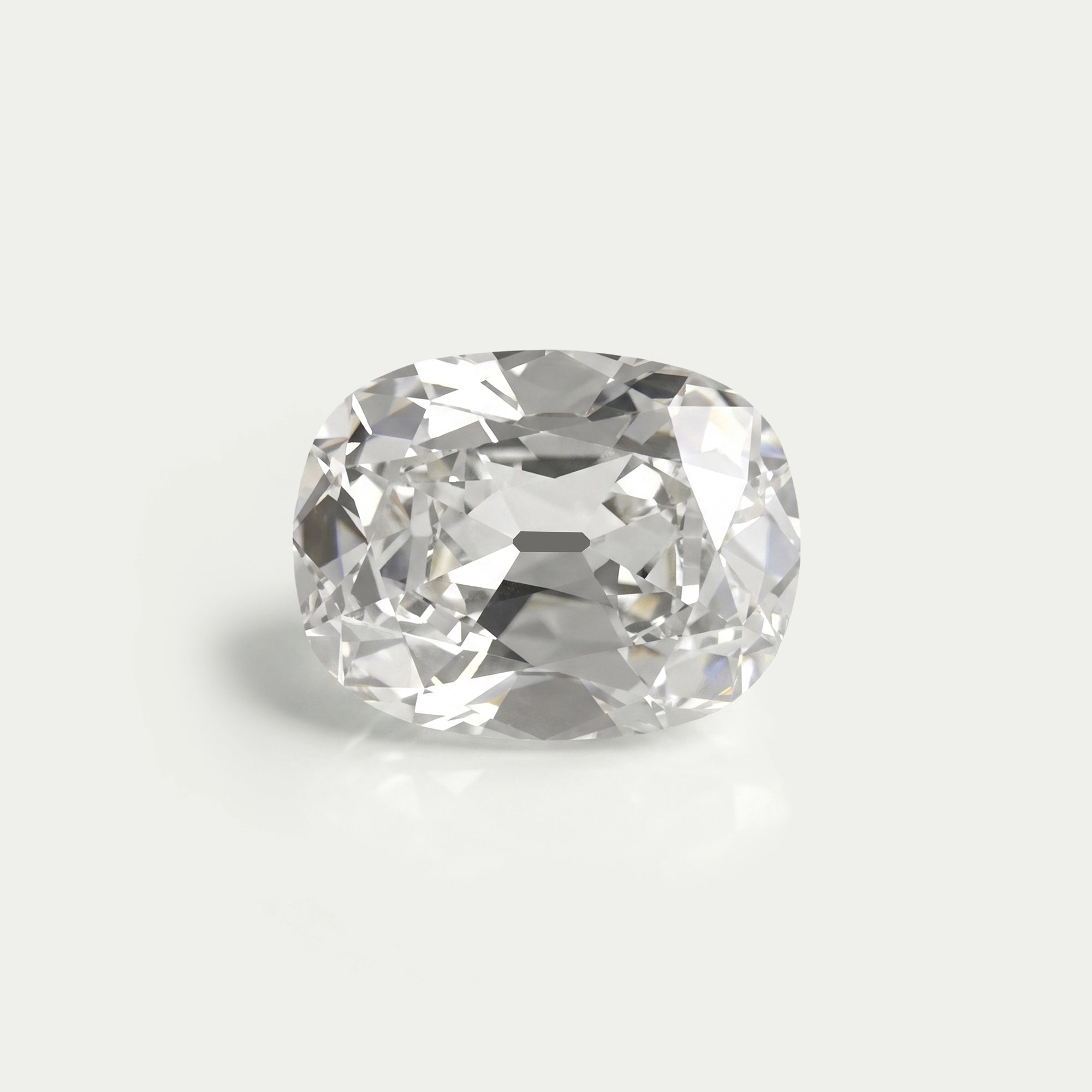 Antique Old Mine Cushion Cut Lab Diamond Loose Loose