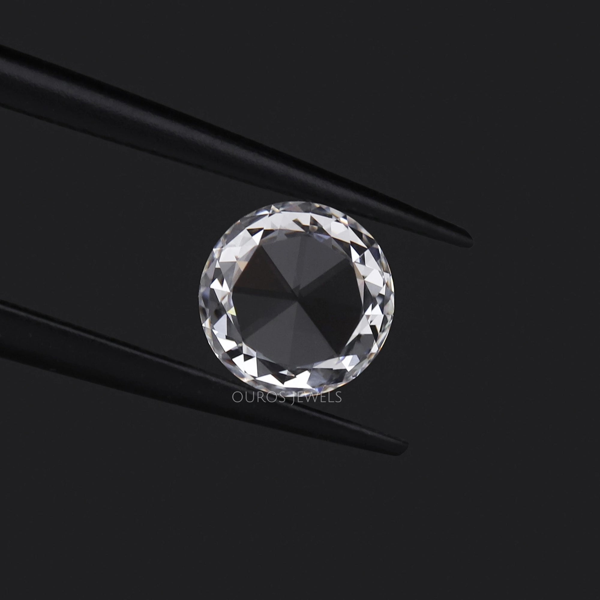Rose Cut Round Lab Loose Diamond Loose