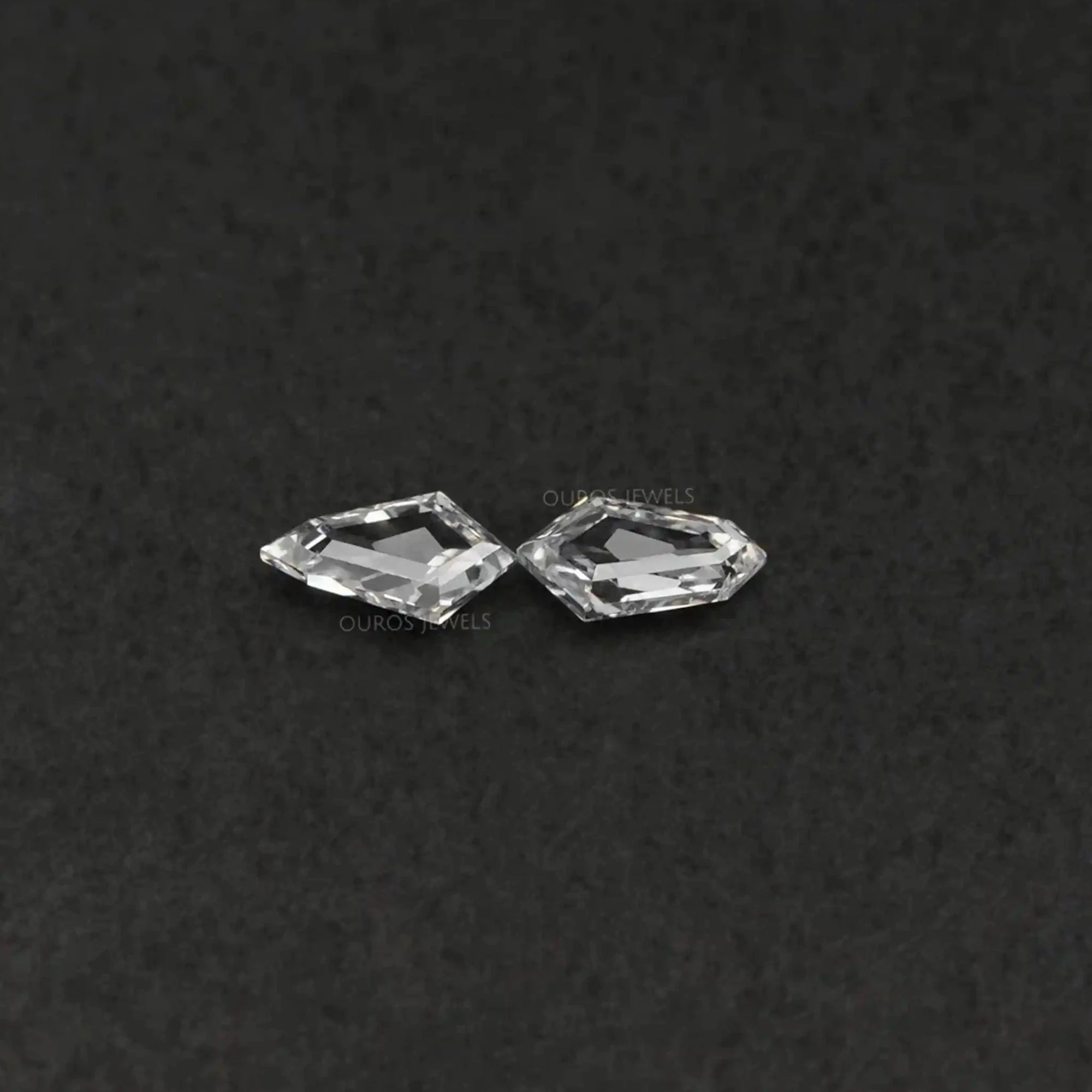 Modified Arrow Cut Lab Grown Diamond Pair Loose