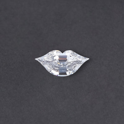 Diamant de laboratoire de 0,83 carat de forme antique taillé pour les lèvres