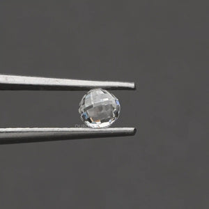 [Antique Bead Cut Lab Diamond]-[Ouros Jewels]