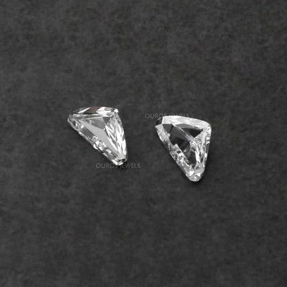 Modified Trillion Shape Lab Diamond Matching Pair Loose