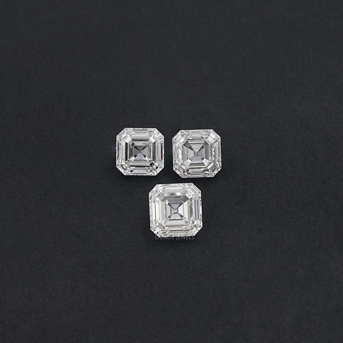 Asscher Cut Lab Grown Loose Diamond