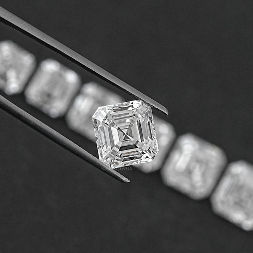 Diamant de laboratoire taille Asscher 