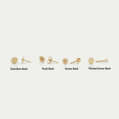 Types Of Earring Backs For Diamond Earrings