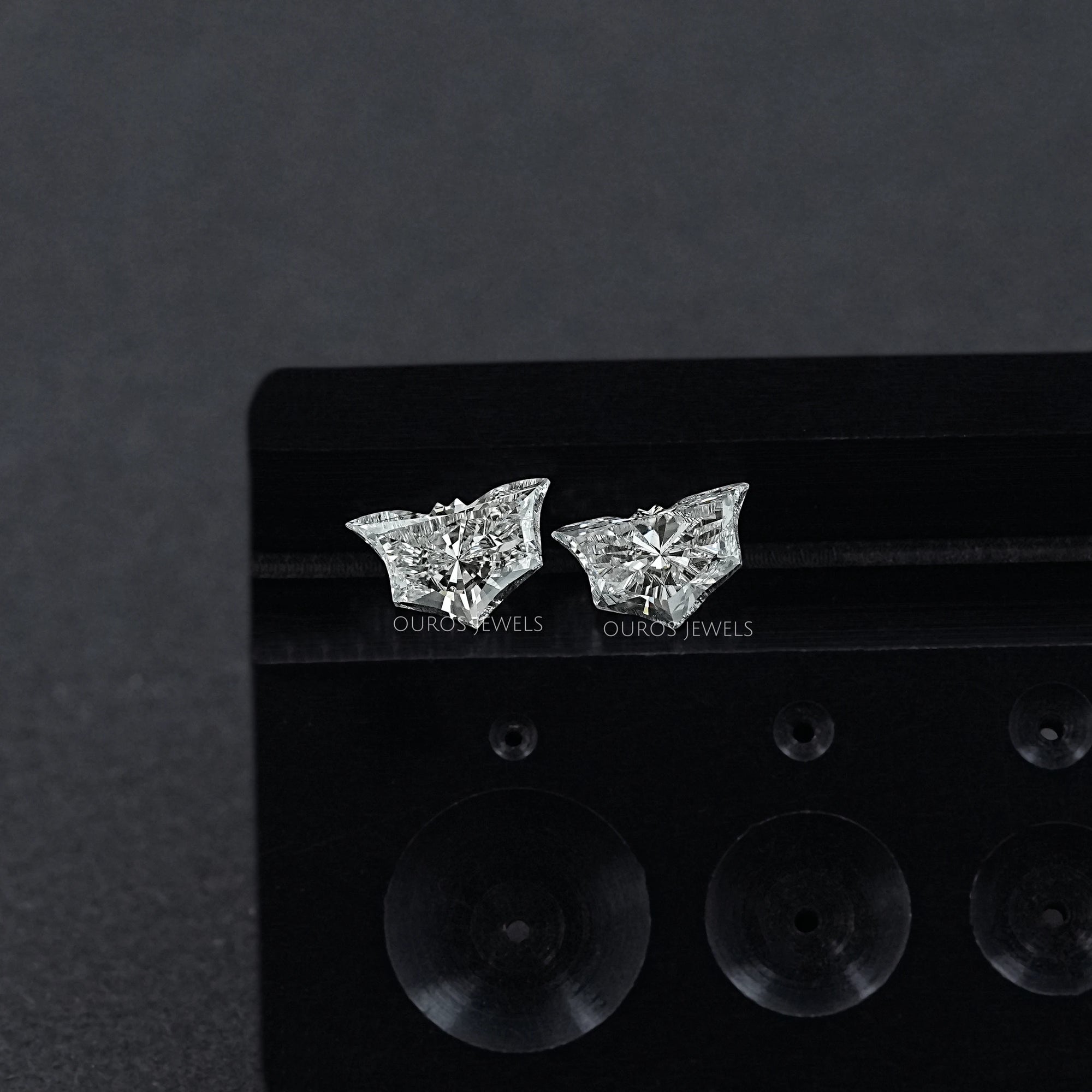 Bat Lab Grown Diamond Matching Pair Loose