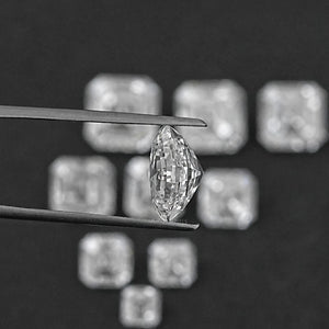 Diamant de laboratoire taille Asscher 