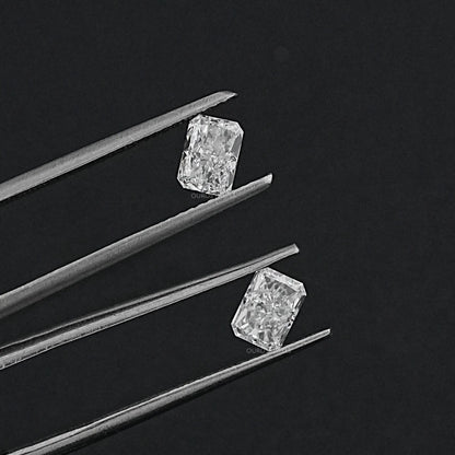 Radiant Cut Loose Lab Grown Matching Pair Loose