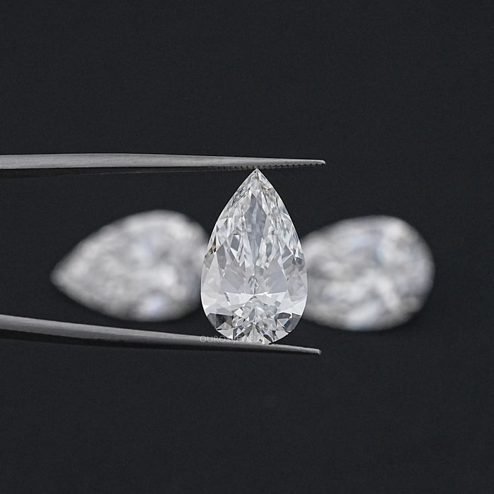 Pear Cut Lab Grown Loose Diamond