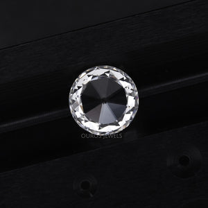 Diamant rond de laboratoire taille rose de 1,15 carat 