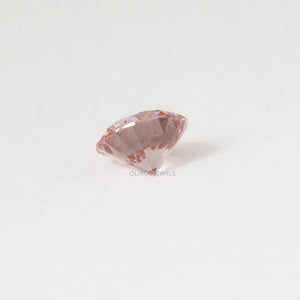 Pink Round Lab Grown Loose Diamond