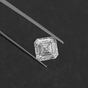 Diamant de laboratoire taille Asscher 