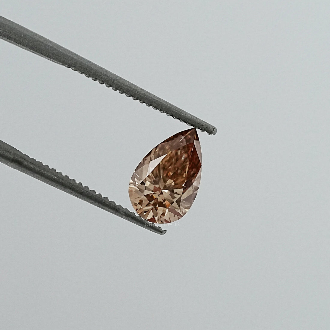 Brown Pear Loose Lab Grown Diamond Loose