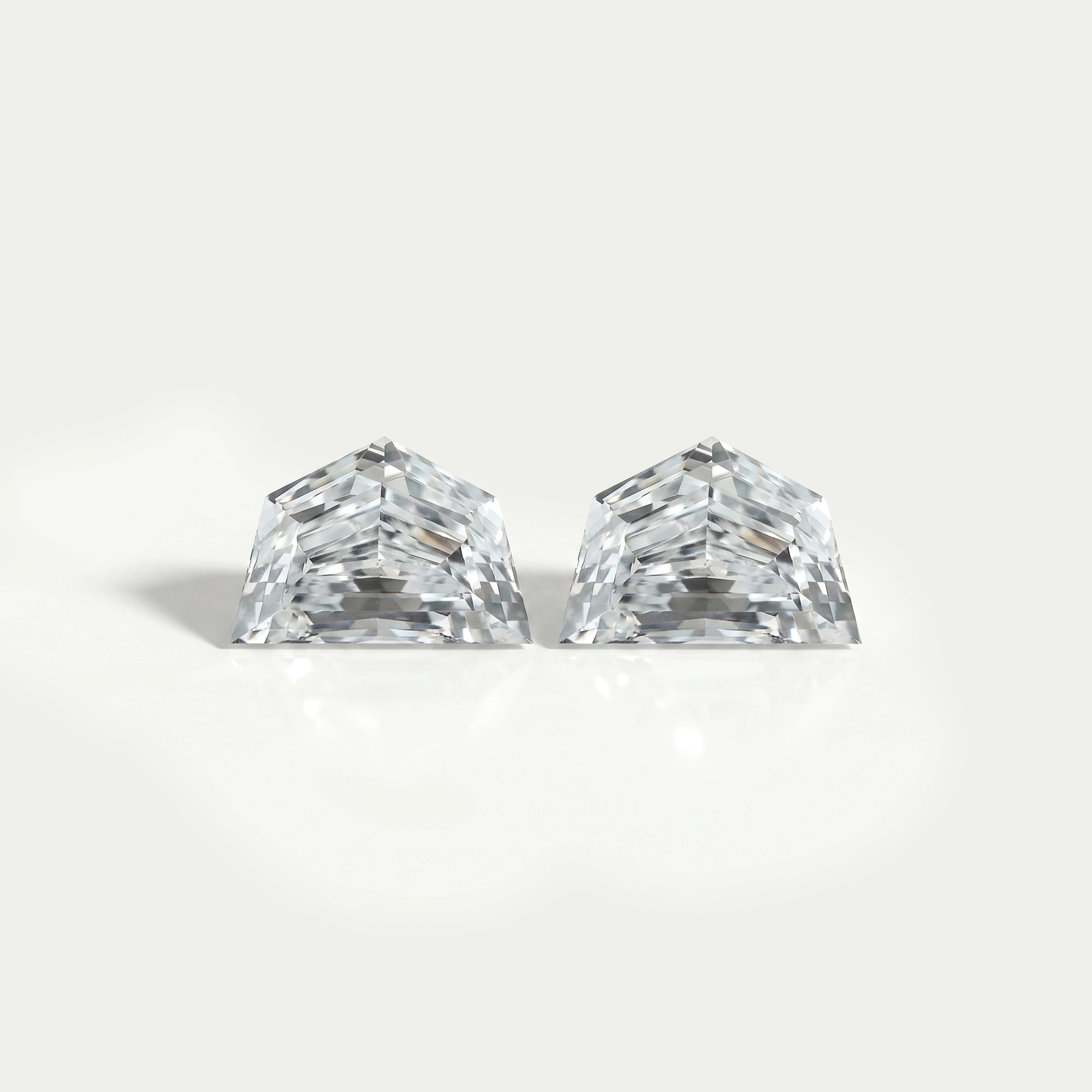 Cadillac Shape Lab Grown Matching Pair Diamond Loose