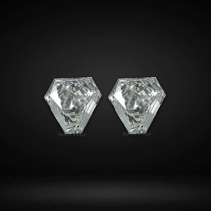 Calf Cut Head Diamond on bllack background 