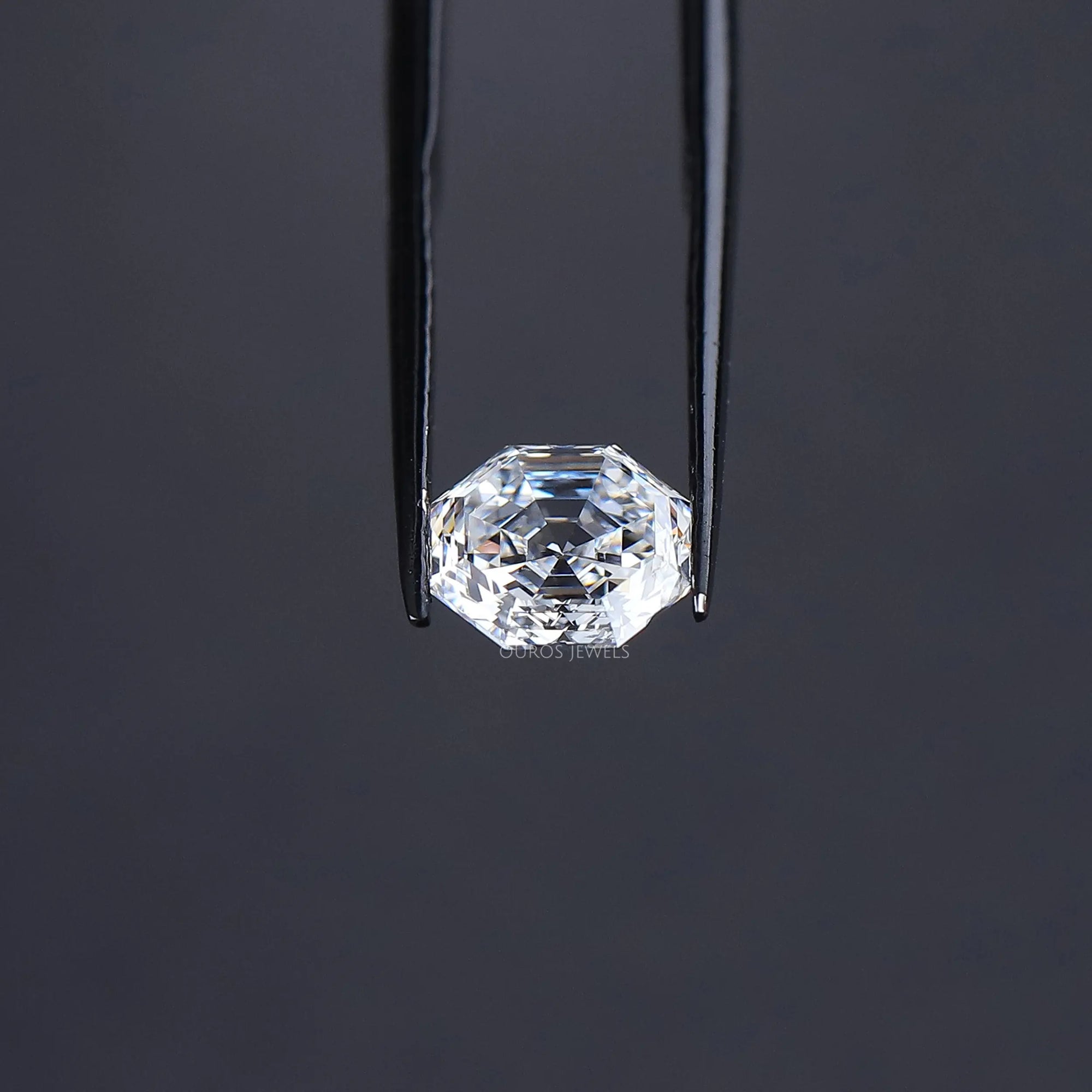 Octagon Cut Lab Grown Diamond