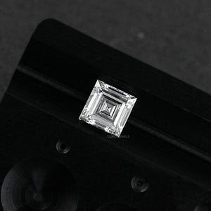 Diamant de laboratoire à taille carrée