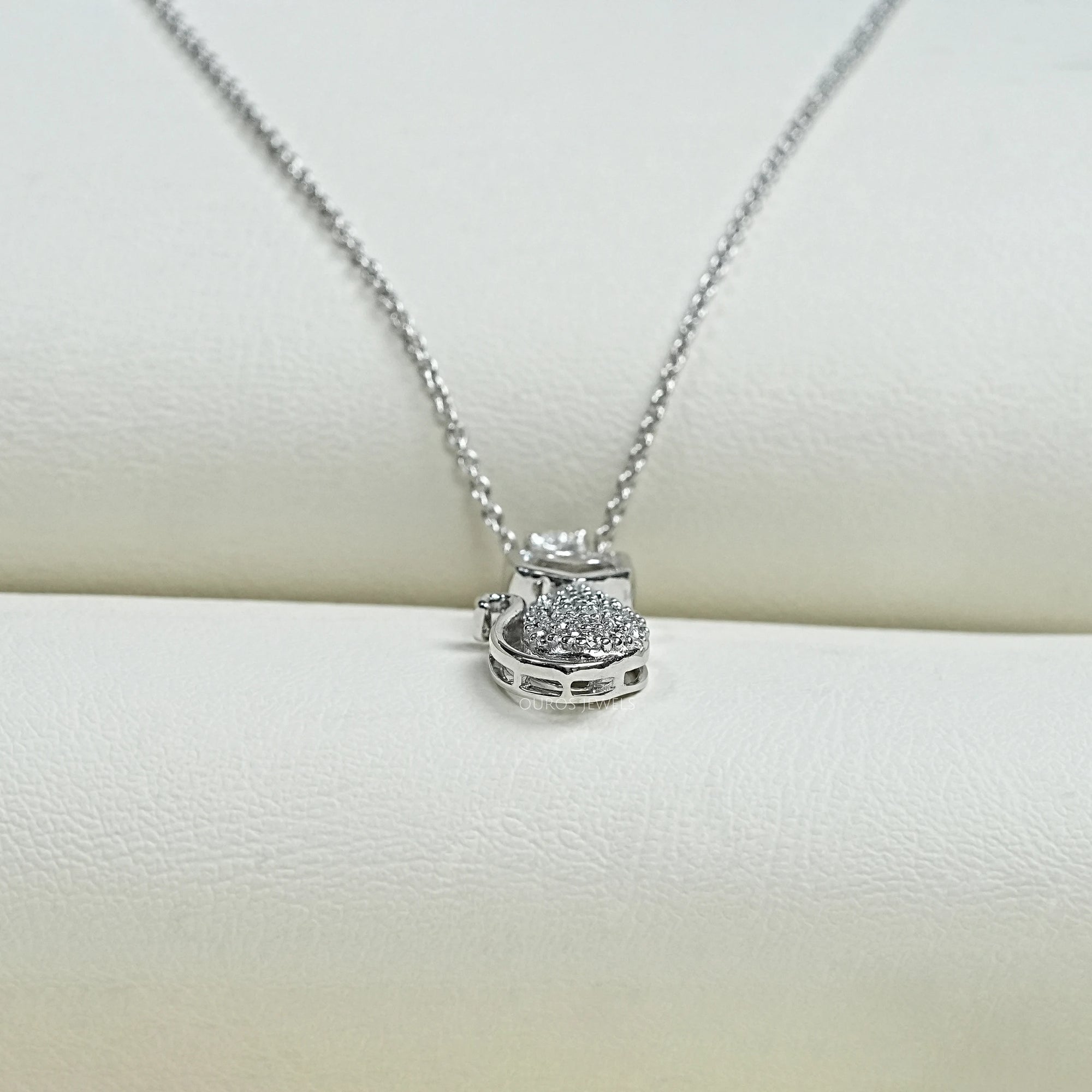 Cat Cut Lab Grown Diamond Pendant Necklaces