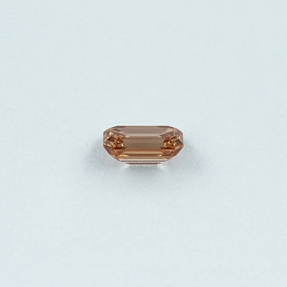 Champagne Emerald Cut Lab Grown Diamond Loose