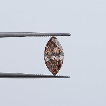 1.60 Carat Marquise Cut Champagne Diamond Loose
