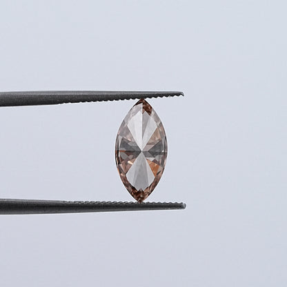1.60 Carat Marquise Cut Champagne Diamond Loose