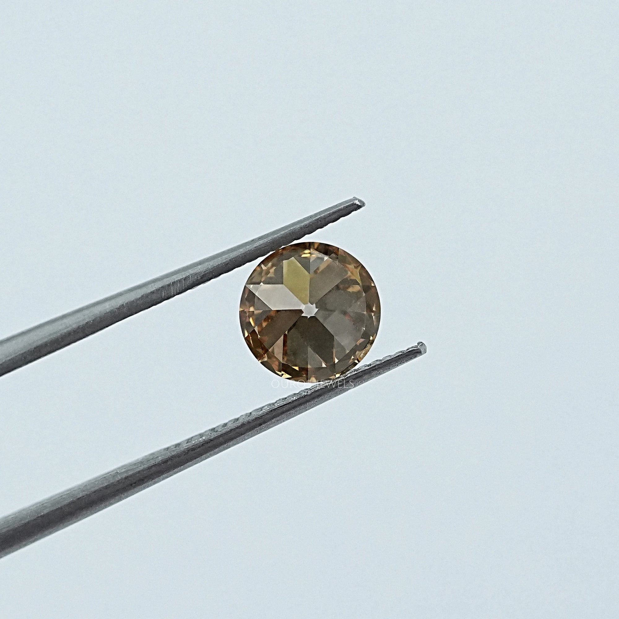 Old European Cut Round Diamond Champagne Loose Loose