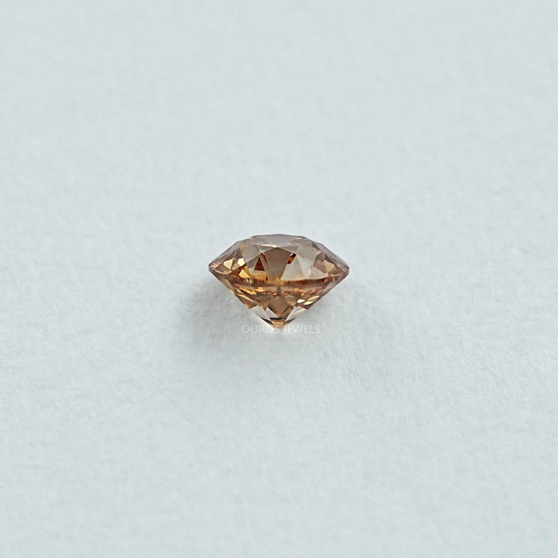 Champagne Old European Cut Round Lab Dimaond Loose