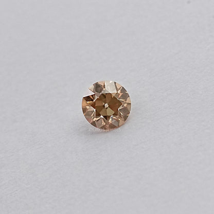 OEC Round Cut Loose Diamond - Champagne Loose
