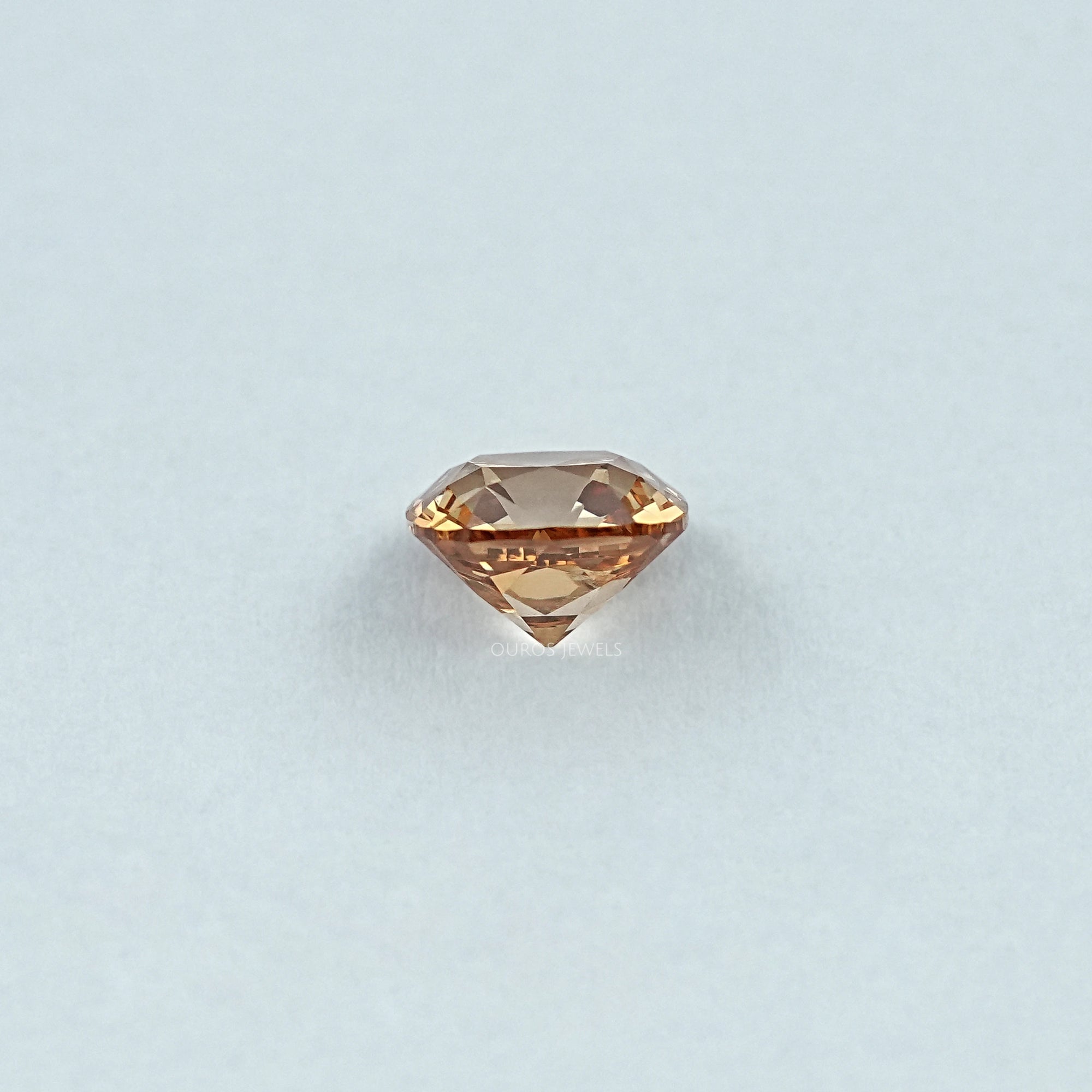 Champagne Square Old Mine Cushion Cut Loose Diamond Loose