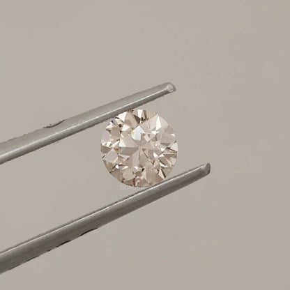 Flower Pattern Old European Round Cut Loose Diamond